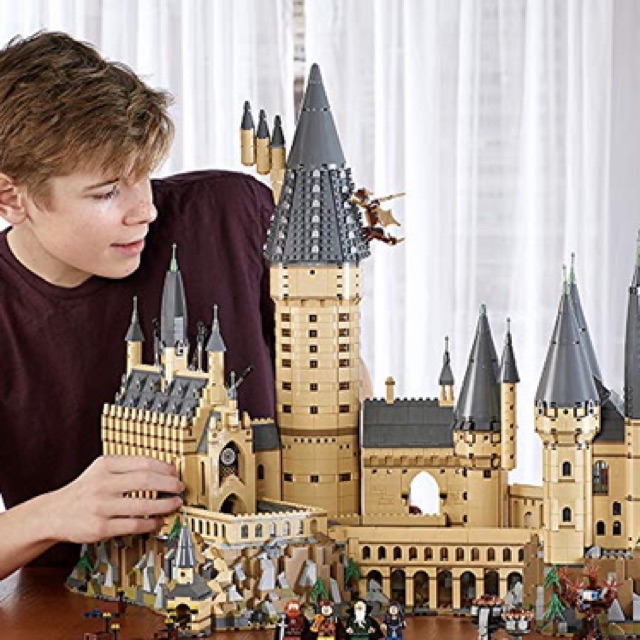 Lego 71043 Hogwarts Castle Lâu đài Hogwarts trong Harry Potter Cậu bé phù thuỷ chính hãng như hình
