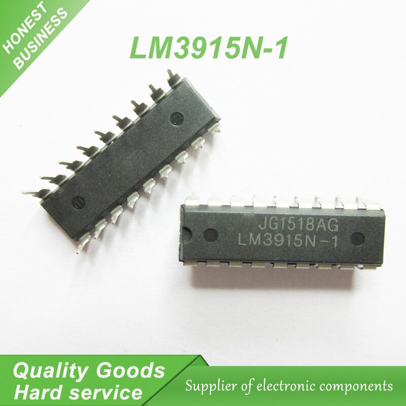 10 chiếc LM3915N-1 LM3915N LM3915 DIP-18 LED chiếu sáng tại chỗ trình điều khiển / BAR màn hình DRVR