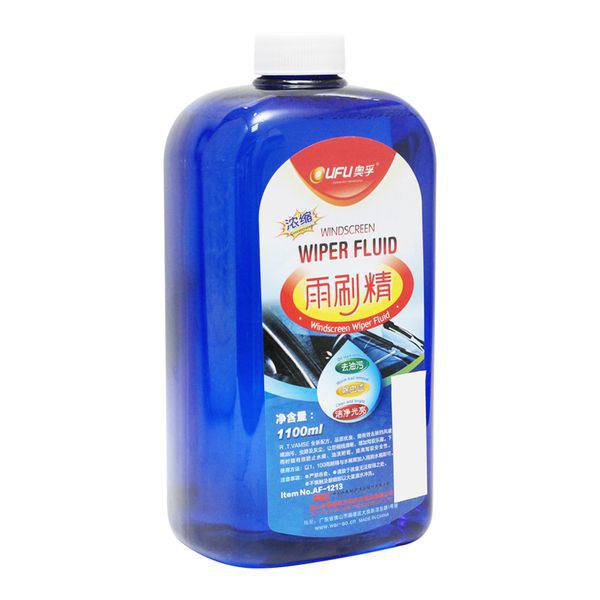 Combo 3 chai chăm sóc ô tô OUFU : Vệ sinh nội thất , Nước châm kính 1,1L, Tẩy rửa vết bẩn keo FMS521309