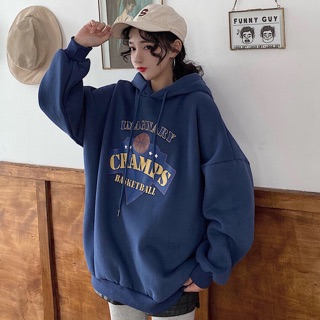 Áo hoodie ulzzang CHAMPS siêu xinh kèm ảnh thật ở cuối