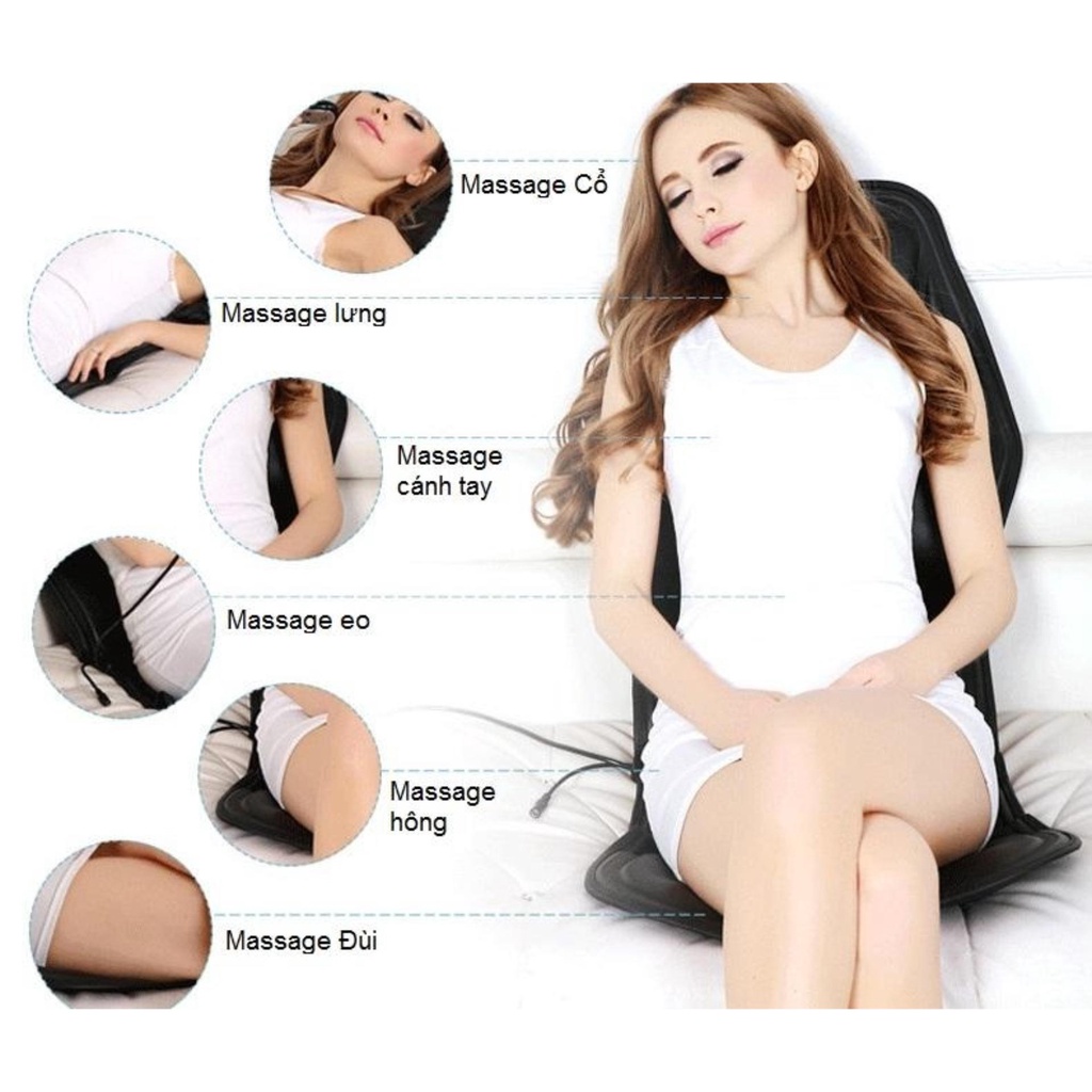 Đệm Massage Toàn Thân Công Nghệ Massage Hiện Đại Rất Tiện Dụng - Bảo Hành Uy Tín 1 Đổi 1