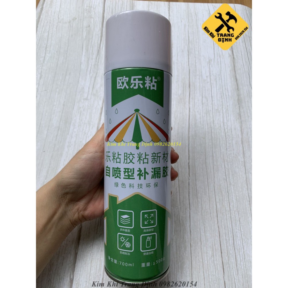 [MÀU TRẮNG] Bình Xịt Chống Thấm Dột Đa Năng Nội Địa Trung 700ml