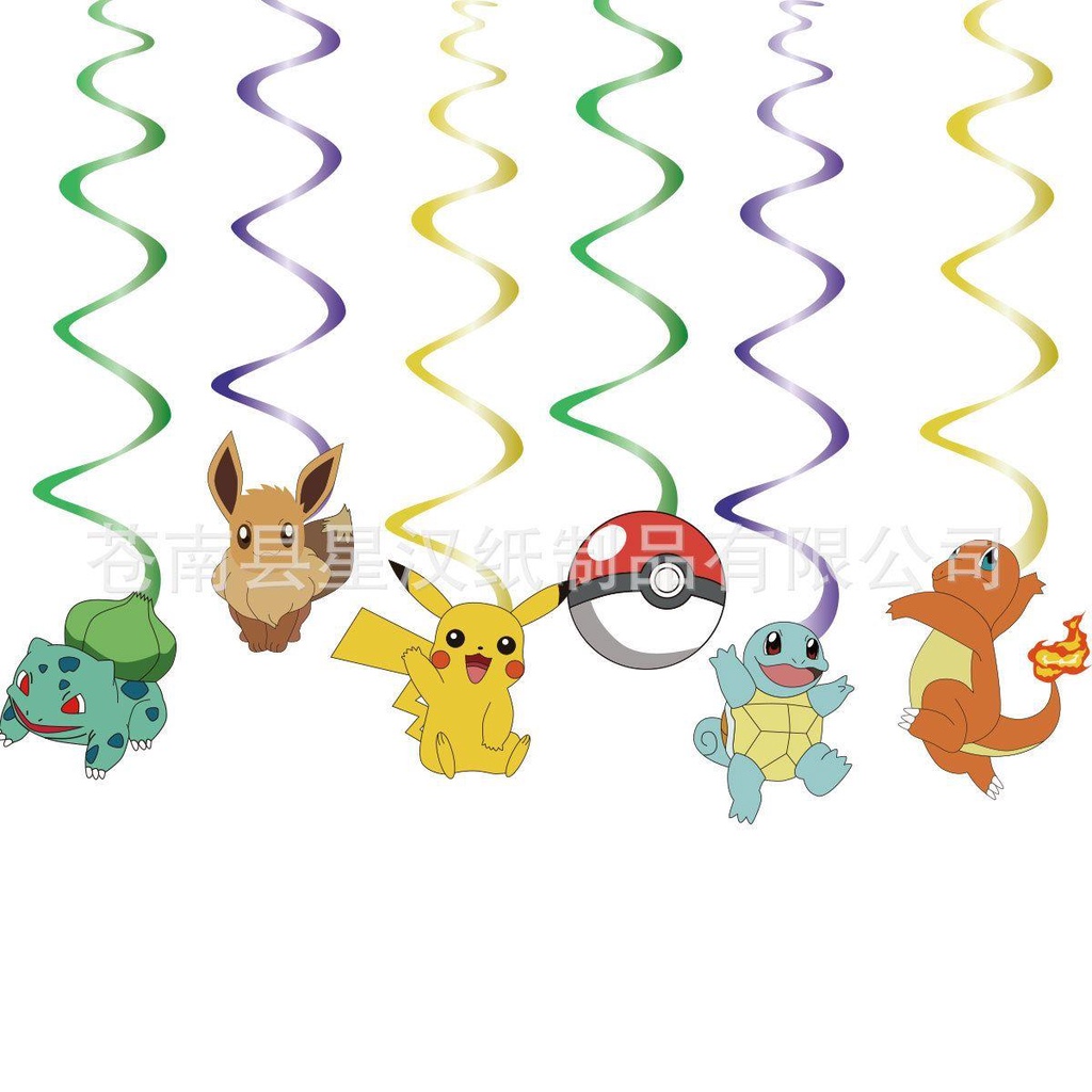 Que Cắm Trang Trí Bánh Sinh Nhật Hình Pikachu Đáng Yêu Dùng 1 Lần