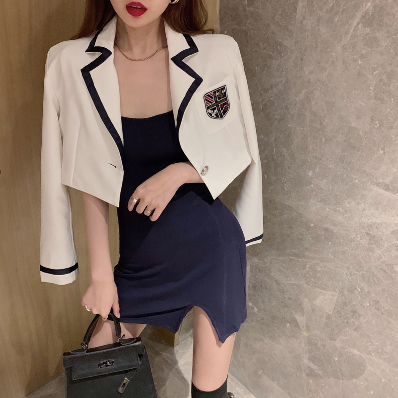 Áo Khoác Blazer Dài Tay Với Thiết Kế Dáng Rộng Xinh Xắn Dành Cho Nữ 2021 | WebRaoVat - webraovat.net.vn