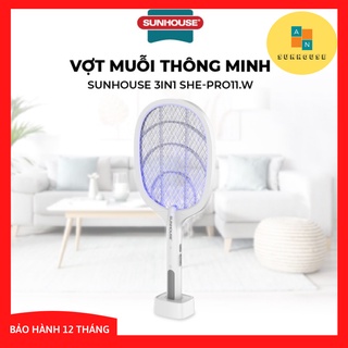 Vợt muỗi thông minh SUNHOUSE 3IN1 SHE- PRO11.W