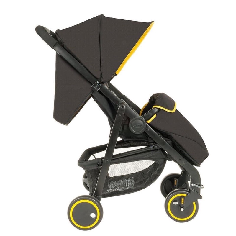 Xe Đẩy Trẻ Em Graco Blox Black Yellow-Bao bì không đẹp