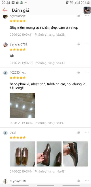 Giày lười nam da chất da bò màu nâu lỗ thoáng có bảo hành | BigBuy360 - bigbuy360.vn