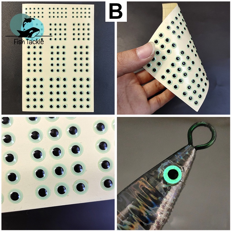 Set 183 Mồi Câu Cá Dạ Quang Đường Kính 3mm/4mm/5mm/6mm