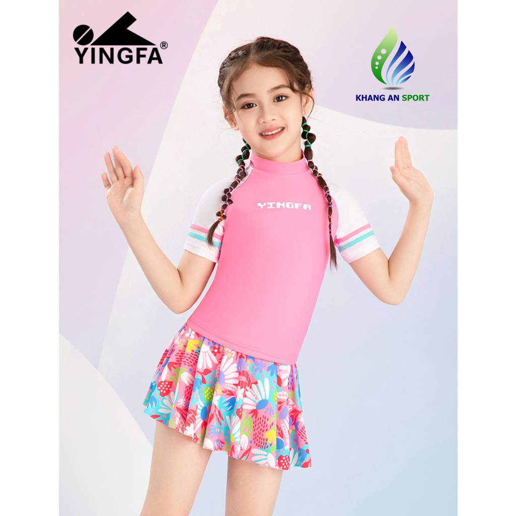 Bộ váy áo bơi rời bé gái Yingfa Y0539 Từ 20-40kg