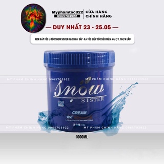 Kem hấp tóc ủ tóc Snow 1000ML đặc như sáp - Xả tóc giúp tóc siêu mềm mượt, thơm lâu