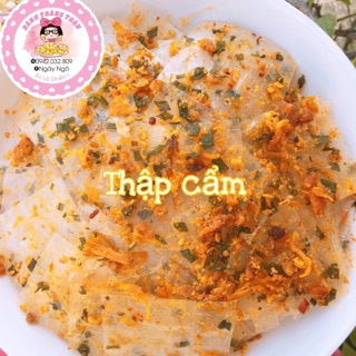[1KG] BÁNH TRÁNG LONG AN VỊ THẬP CẨM