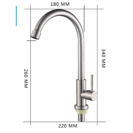 VÒI RỬA BÁT INOX SUS304 | BigBuy360 - bigbuy360.vn