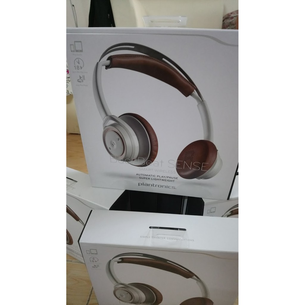 Tai Nghe Bluetooth Plantronics Backbeat Sense trắng - Nguyên seal | BigBuy360 - bigbuy360.vn