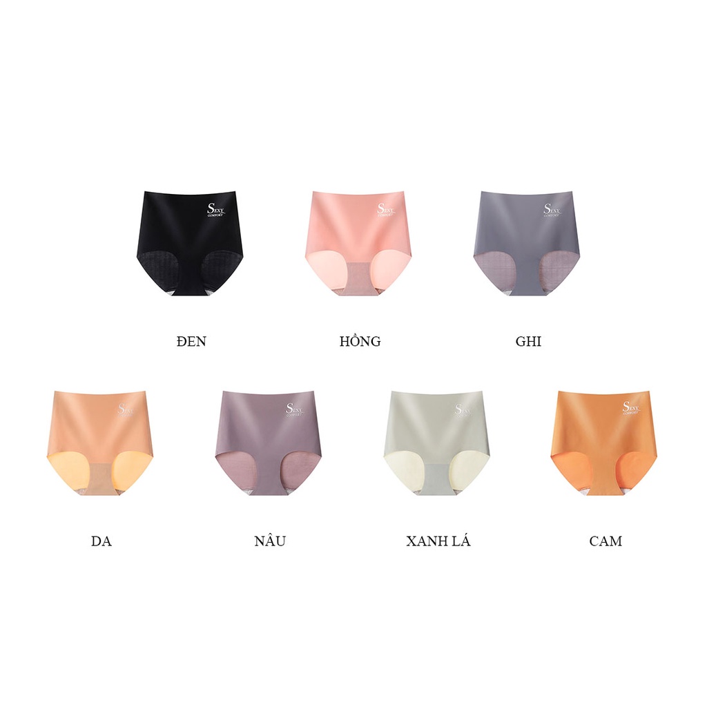 Quần lót su cạp cao không đường may cao cấp mềm mại nâng mông LAVENUSA QL36