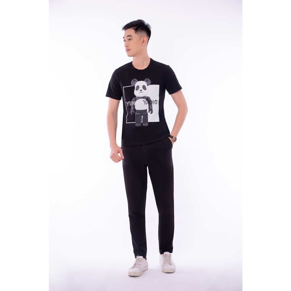 Áo Phông Nam In Hình Gấu Trúc YinYang 2022 Chất Liệu 100% Cotton Thoáng Mát - AC152