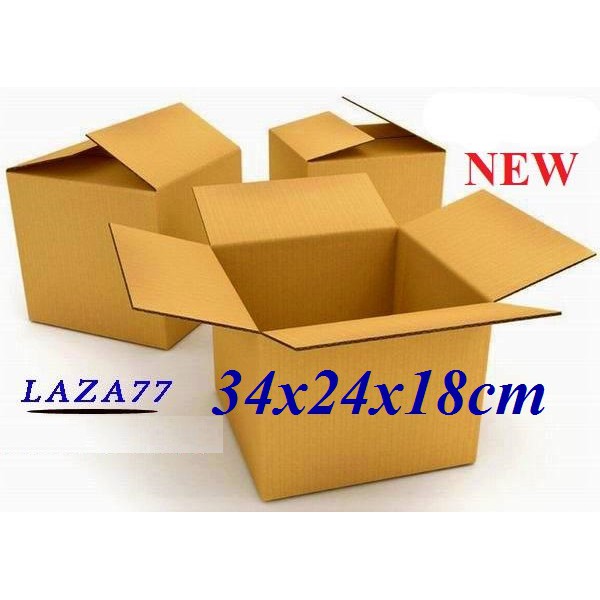 Thùng carton size 34x24x18 bộ 20 hộp