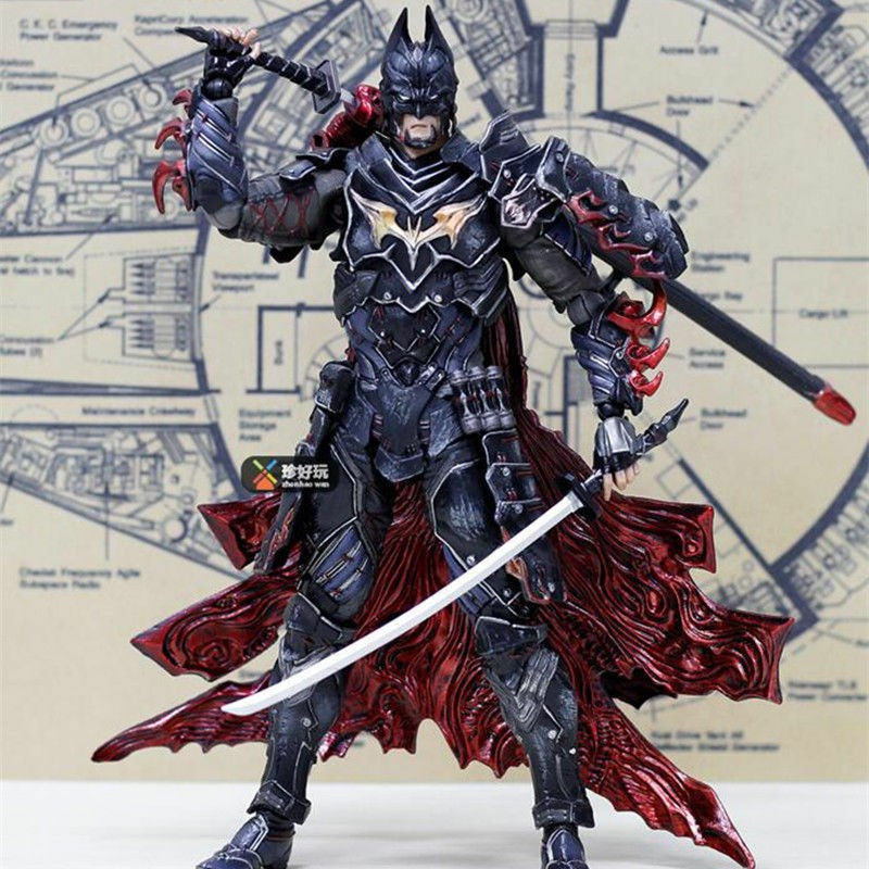 Mô hình Bushido Batman Play Arts 25cm - PAK