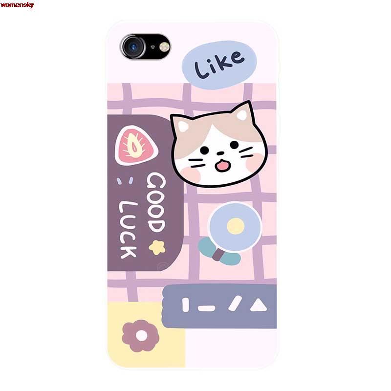 Ốp điện thoại silicon TPU TXCHE mã 5 thời trang cho iPhone touch 7 8 5 5S SE 2020 5C 6 6S Plus X XS XR 11 Pro MAX