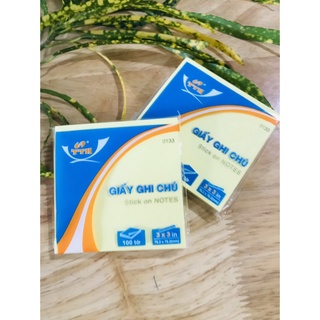 Giấy note vàng 3x3 TTH (0133)