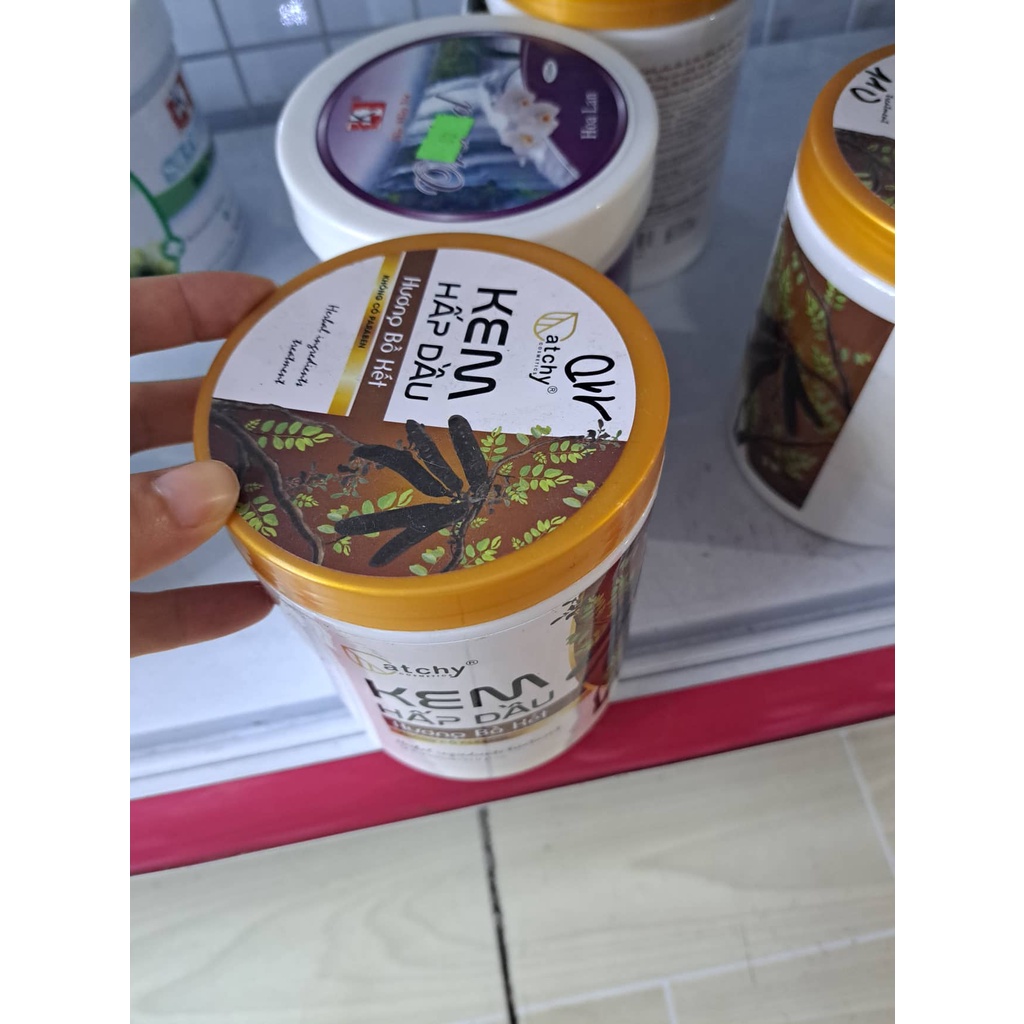 Kem Hấp Dầu Catchy  Bồ Kết 1000ml