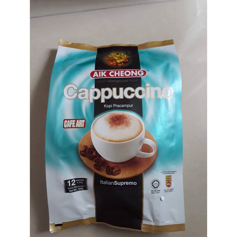 Cà Phê Capuchino aik choeng Malaysia