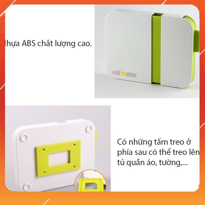 Máy buộc đầu túi nilon  máy cột đầu túi trong siêu thị