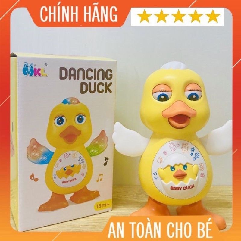 Vịt nhảy múa có nhạc tự động nhảy múa và phát sáng. Đồ chơi thông mình cho bé