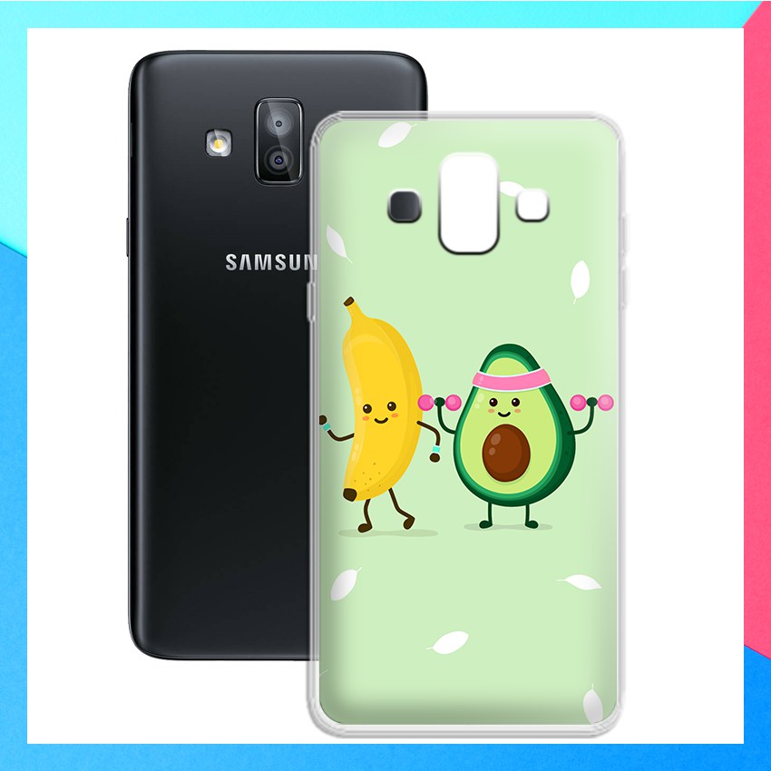 Ốp lưng điện thoại Samsung Galaxy J7 Duo hàng loại Đẹp - 01056 Silicone Dẻo