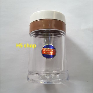 05 Lọ đựng tiêu, Hũ tiêu, Lọ đựng tăm nhựa cao cấp Song Long - NPP HS shop