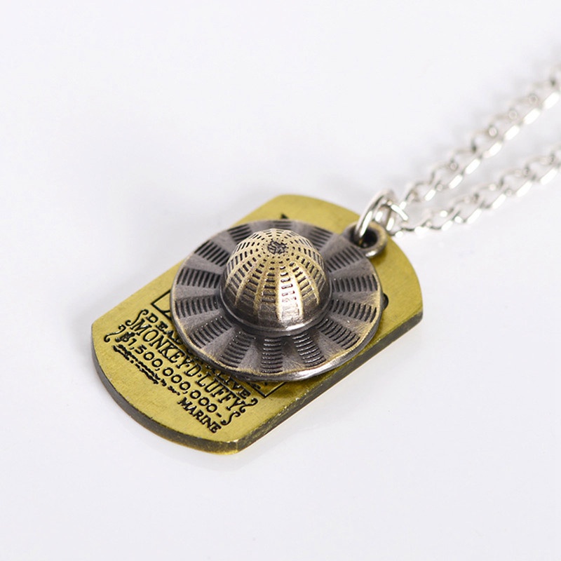 Vòng cổ Mặt Hình Nhân Vật Luffy Trong Phim One Piece 1.5