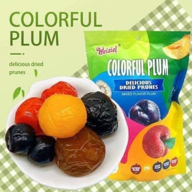 Ômai trái cây Plums mix 6 vị siêu ngon gói 408g