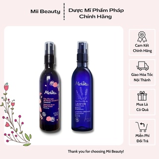 Nước Hoa Hồng Melvita Hữu Cơ Nội Địa Pháp 200ml dành cho da khô, da thường, da dầu mụn, da nhạy cảm - Mii Beauty