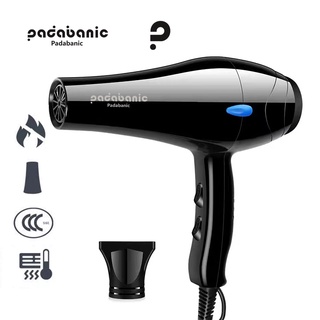   Kèm Phụ Kiện  Máy Sấy Tóc Padabanic 9999S Hai Chiều Sấy Tạo Kiểu Chuyên Nghiệp 