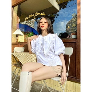 SET ÁO CỔ SEN BÈO TO + QUẦN SHORT