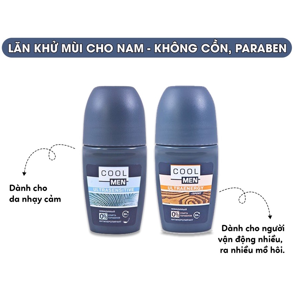 Lăn Khử Mùi Anteka 50ml Đủ Mùi