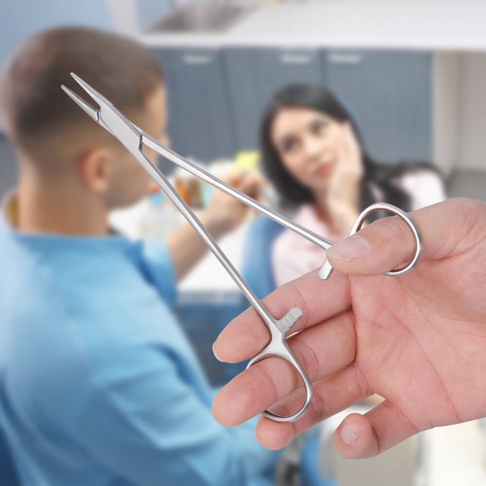 Giá Đỡ Nhíp Chỉnh Nha Bằng Thép Không Gỉ Chuyên Dụng