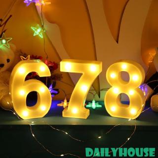 Đèn Ngủ Led 3d Hình Số