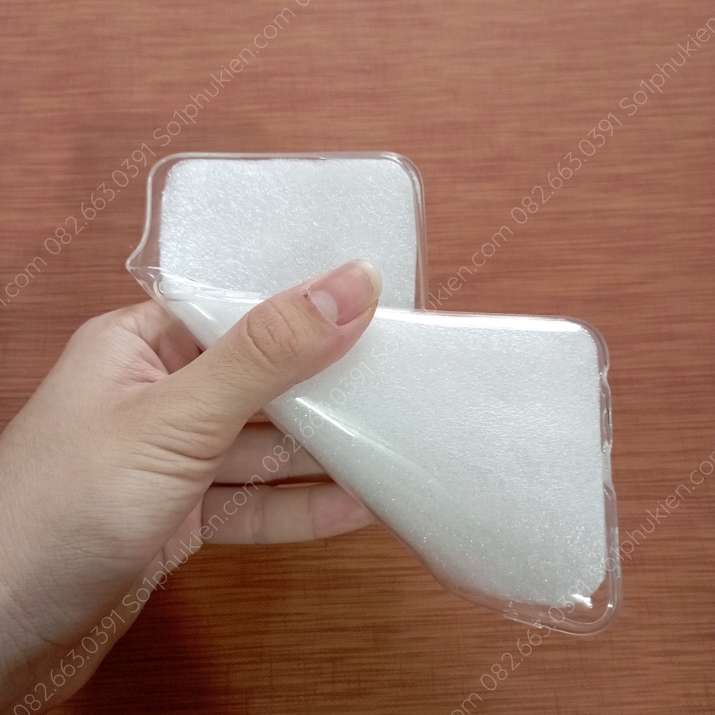 Ốp lưng dẻo trong cao cấp Oppo A55 4G loại chống sốc, loại dẻo trong bảo vệ camera bền đẹp