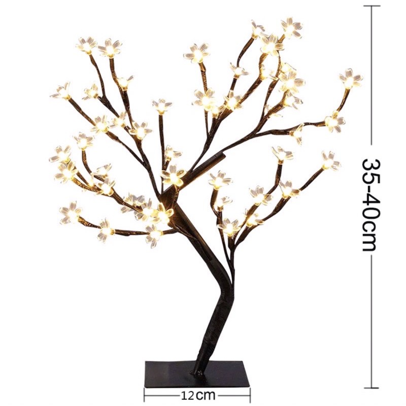 Đèn LED trang trí hình hoa cổng sạc USB