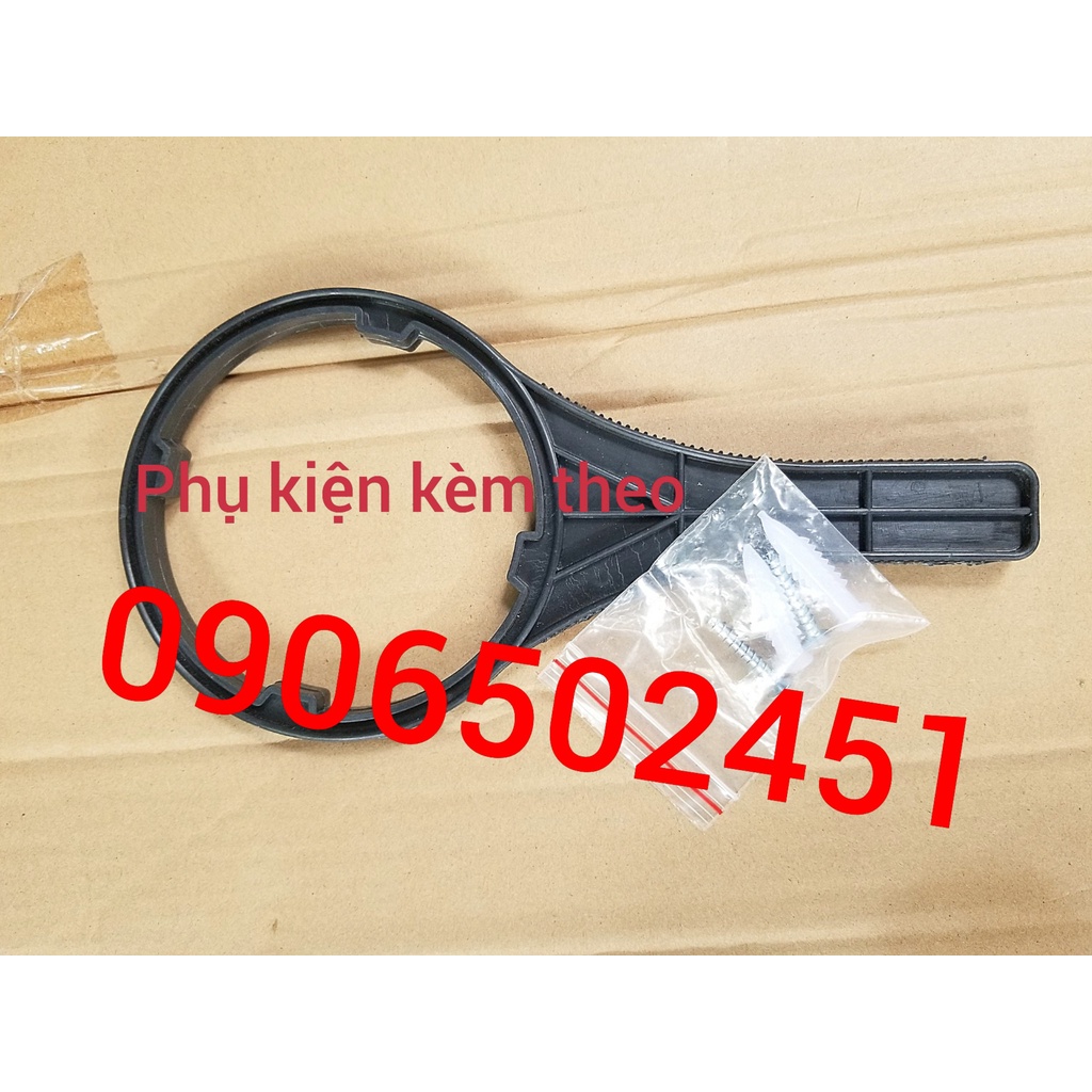 Bộ lọc nước sinh hoạt gi addinhf, bộ lọc thô, lọc bể cá, lọc máy cafe 3 cấp ly 10 Inch chuẩn