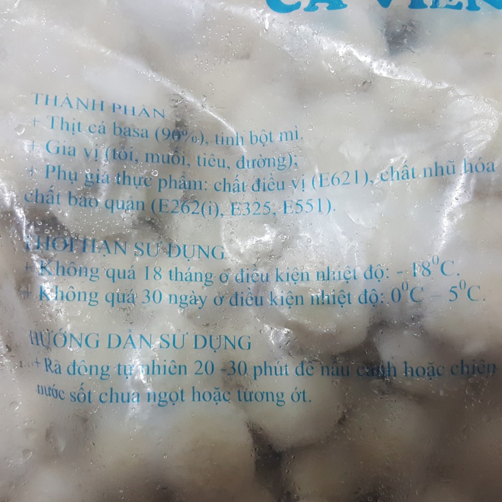 Cá Viên 1kg Mỹ Sa