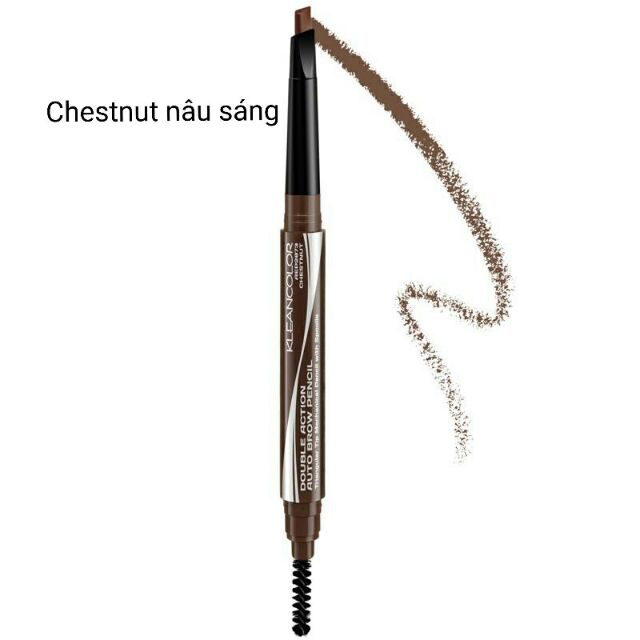 Chì kẻ mày Kleancolor Double Action Auto Eyebrow Pencil