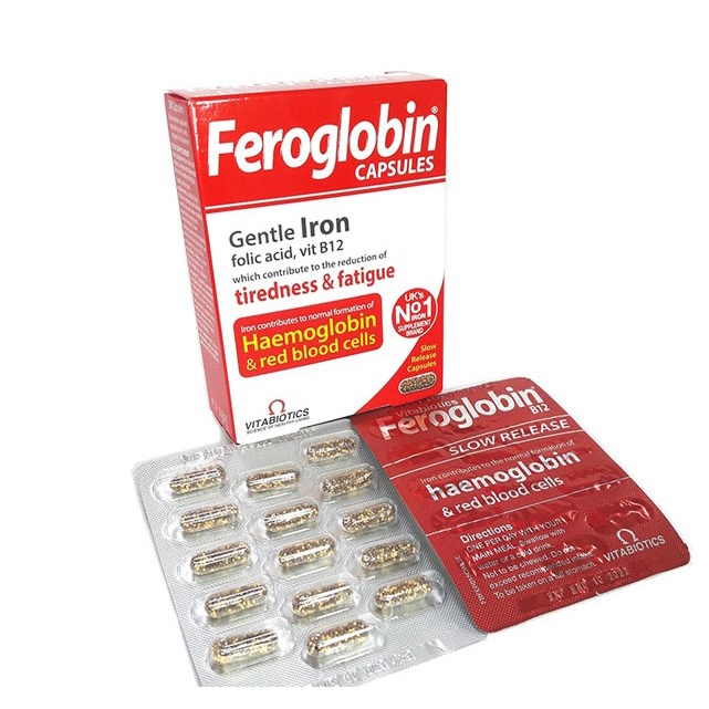 Feroglobin - Bổ sung Sắt và Acid Folic