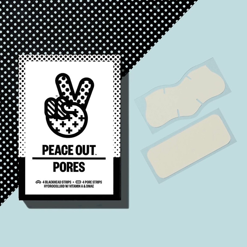 Miếng dán mũi Peace Out Oil-Absorbing Pore Treatment Strips