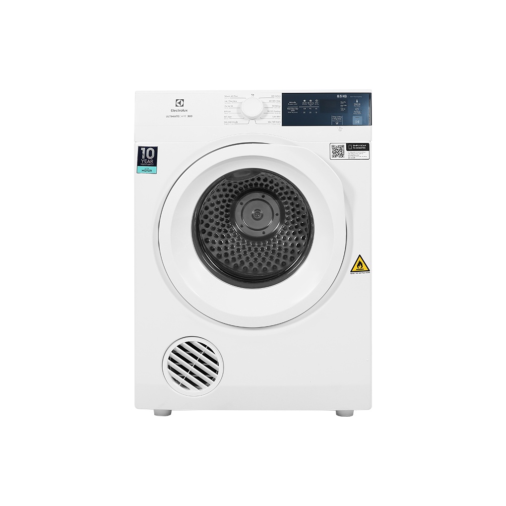 EDV854J3WB - Máy Sấy Thông Hơi Electrolux 8.5 kg EDV854J3WB - Mới 2022
