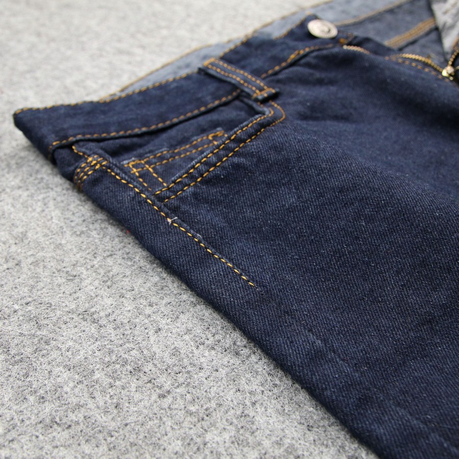 Quần short jean nam MĐ Q393 xanh đen | BigBuy360 - bigbuy360.vn