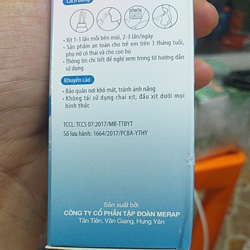 Dung dịch xịt mũi Xypenat 30ml