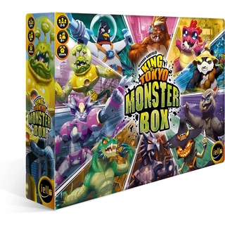 Trò chơi board game Quái vật chiến đấu King of Tokyo: Monster Box dành cho 2-6 người chính hãng