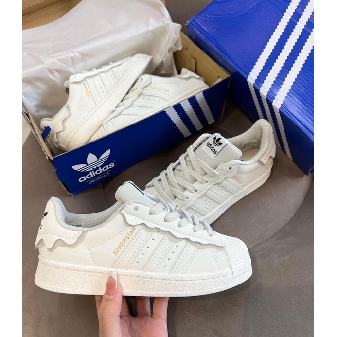 GIÀY SNEAKER SÒ CAO CẤP 2022 FULL BOX ADIDAS SUPER DAS SÒ, SÒ HỒNG NEW, SÒ KEM NEW, SÒ HOA CÚC