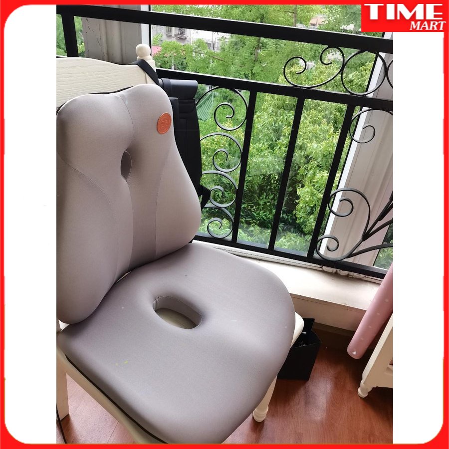 [CHÍNH HÃNG] Đệm tựa lưng massage thắt lưng. Mát sa lưng chống đau mỏi lưng và thắt lưng [TIME_MART siêu thị tiện ích]